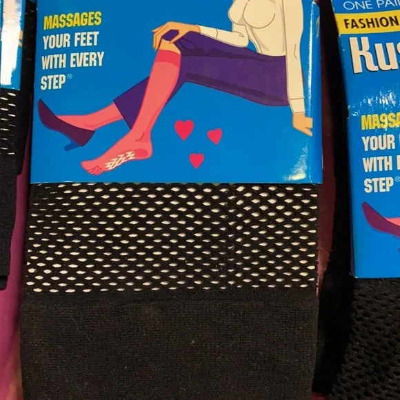 🎁 Kushyfoot Fishnet & Footless Tights Bundle - Picture 3 of 8